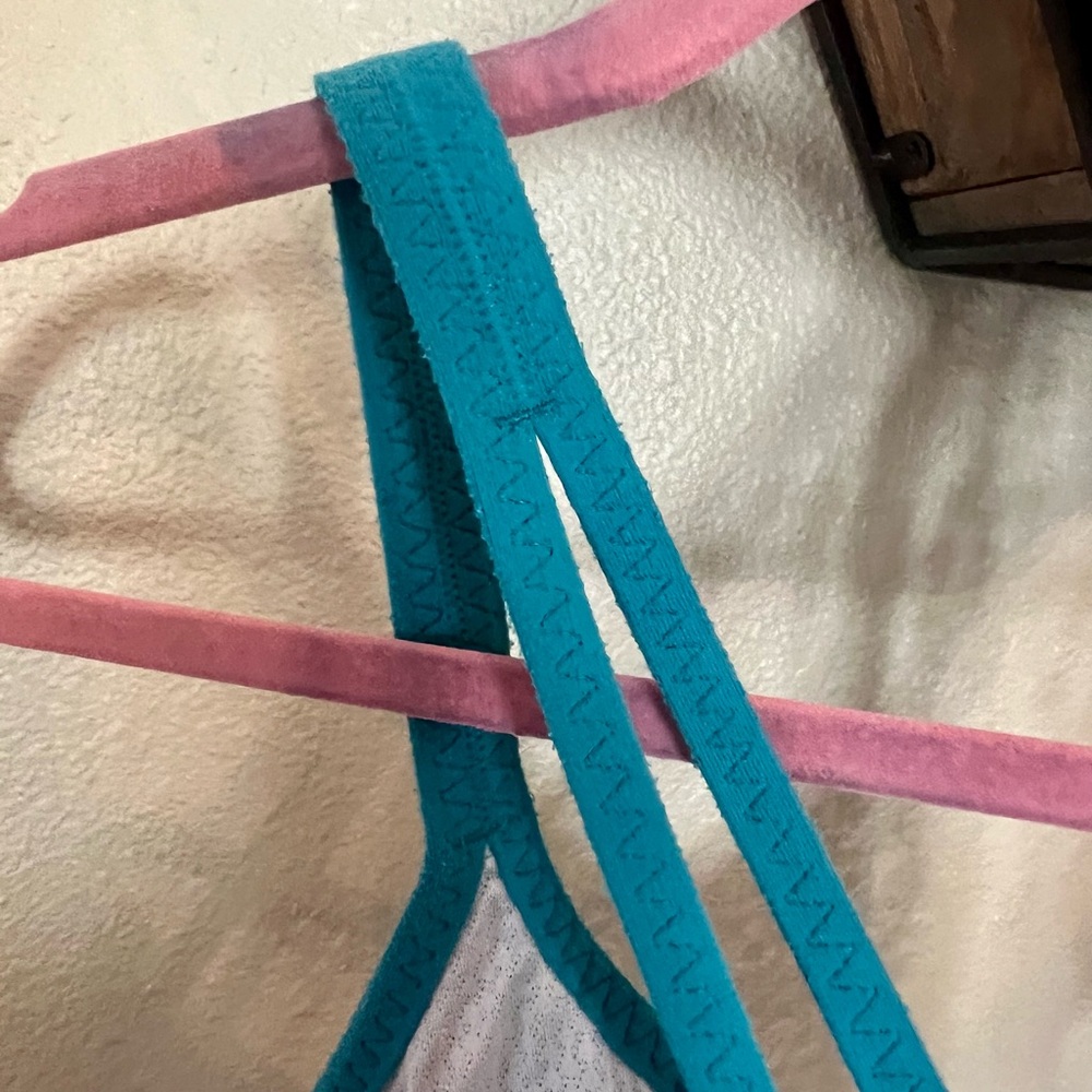 VGUC Patagonia Teal Sports Bra Size Small - Picture 15 of 16